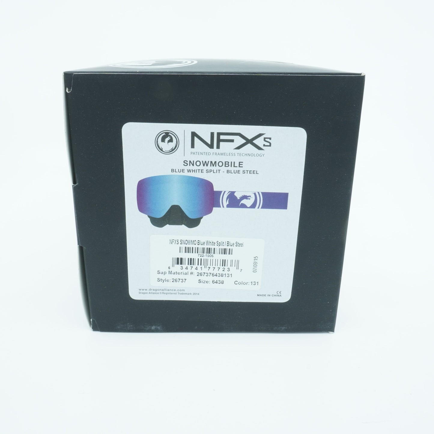 Men's Dragon Alliance Nfxs Snowmobile 5 Goggles