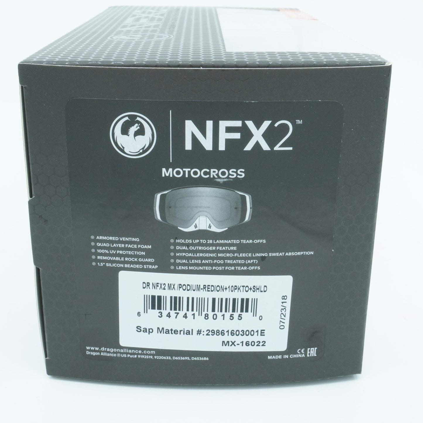 Men's Dragon Alliance Nfx2 Mx 2 Goggles