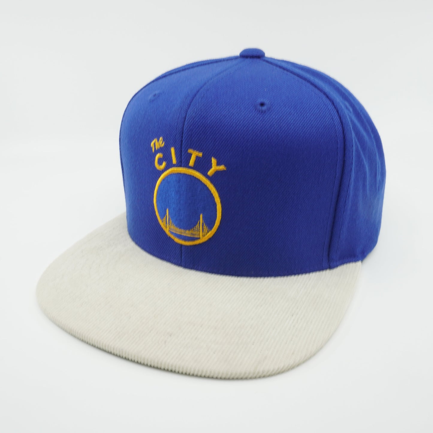 Mitchell & Ness Men's NBA Golden State Warriors Replay Tonal Corduroy 2T Snapback Snapback Caps