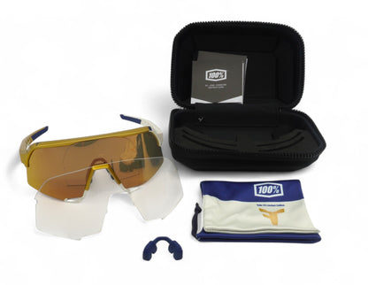 100% S3 Fernando Tatis Jr. Limited Edition White Gold Sunglasses