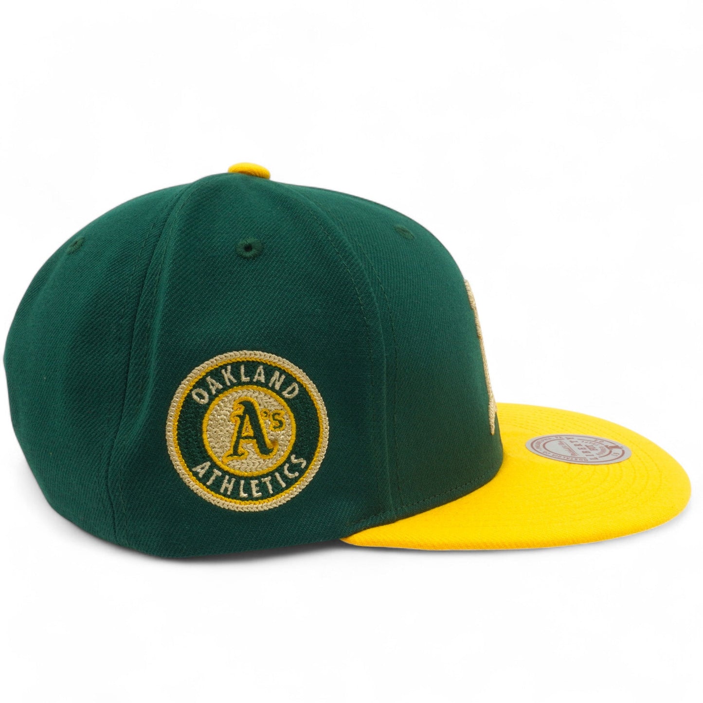 Mitchell & Ness Men's MLB Jump Off Snapback Athletics Green