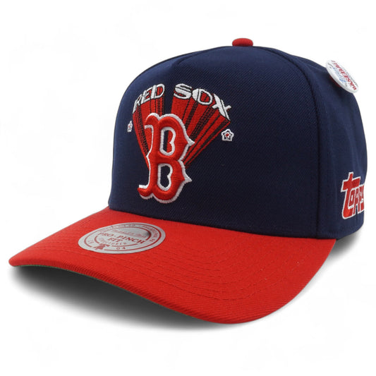Mitchell & Ness Men's MLB Team Star Pro Snapback Red Sox Snapback Caps