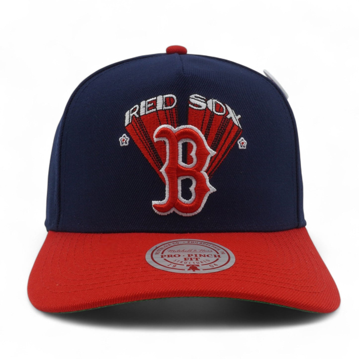 Men's Mitchell & Ness MLB Team Star Pro Snapback Red Sox - Blue