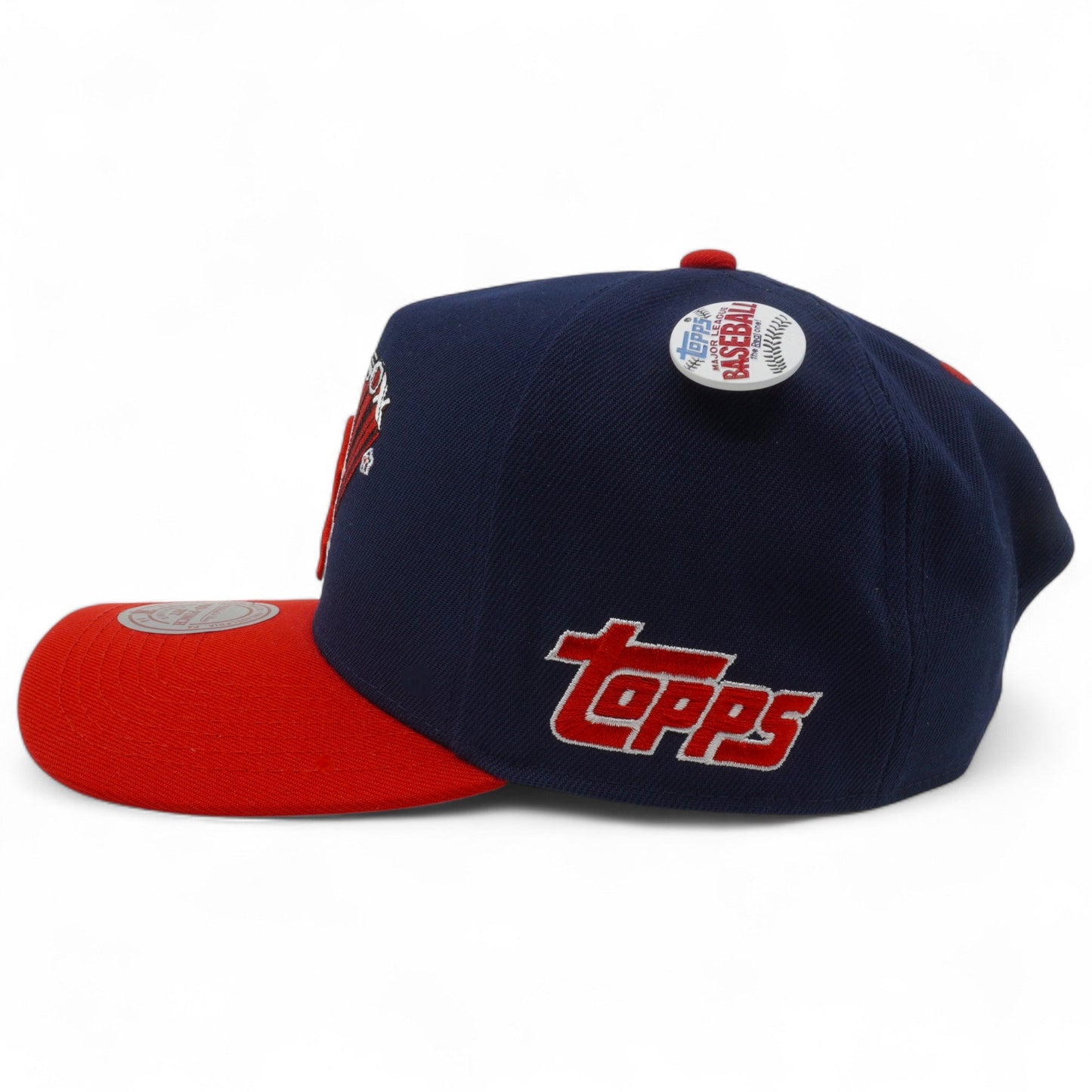 Men's Mitchell & Ness MLB Team Star Pro Snapback Red Sox - Blue