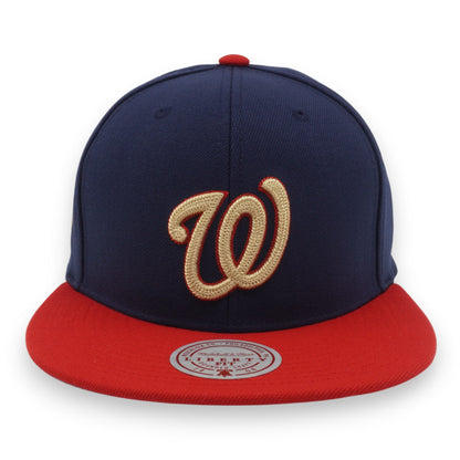 Mitchell & Ness Men's MLB Jump Off Snapback Nationals Snapback Caps