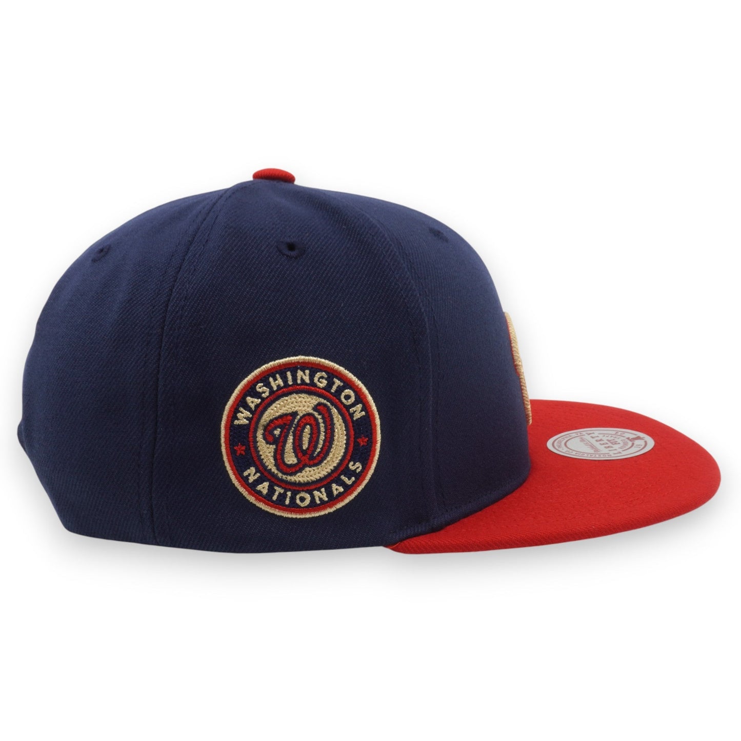Men's Mitchell & Ness MLB Jump Off Snapback Nationals - Navy