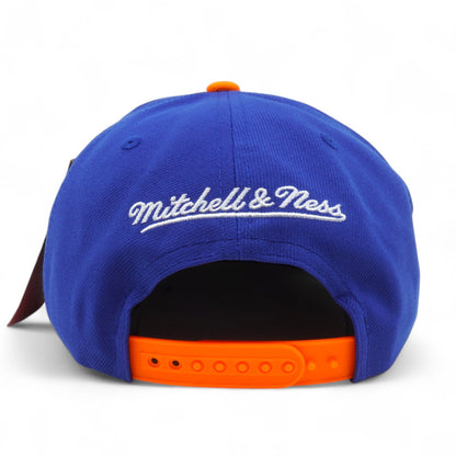 Mitchell & Ness Men's NBA Logo Bill Snapback Hwc Knicks Blue-Orange