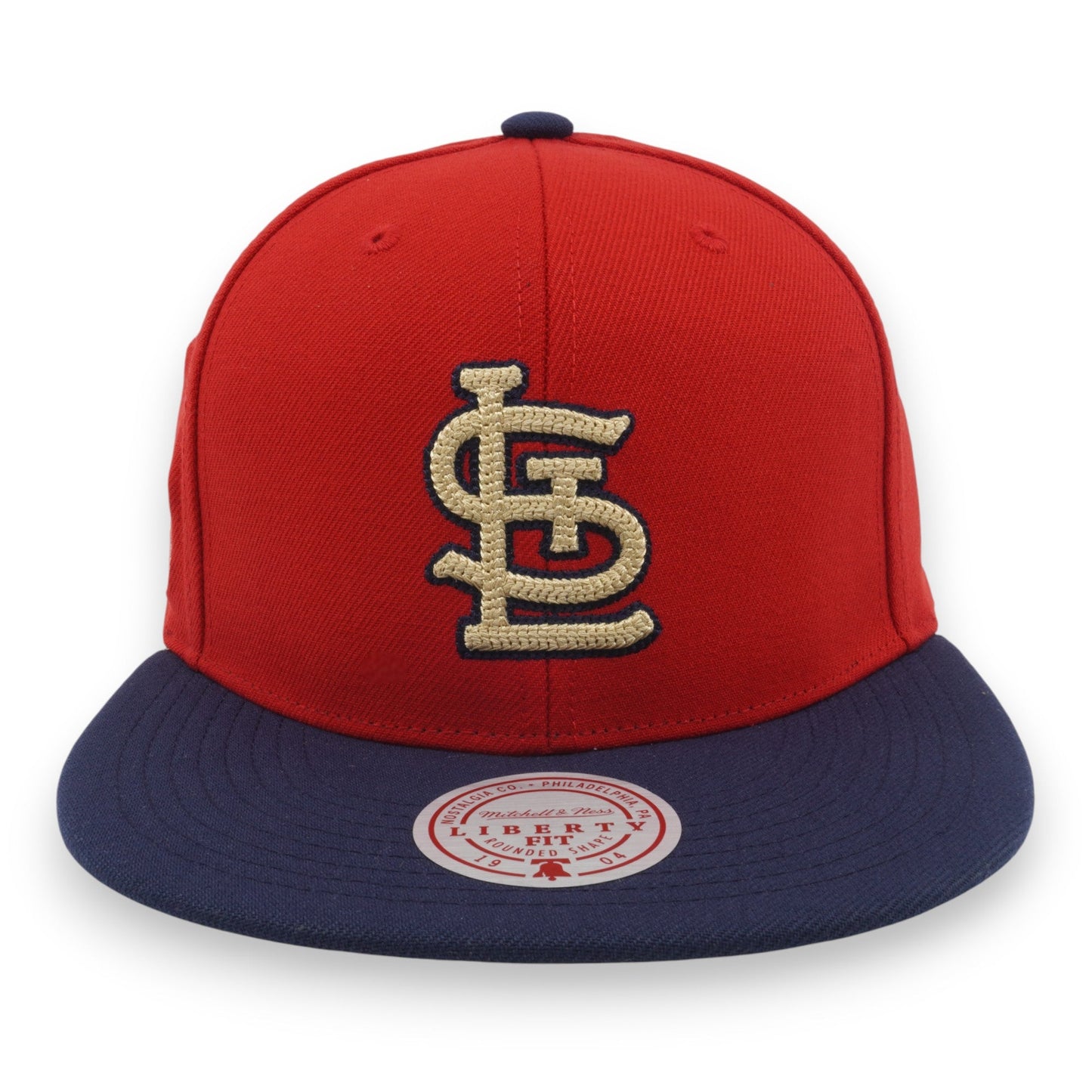 Men's Mitchell & Ness MLB Jump Off Snapback Cardinals - Red