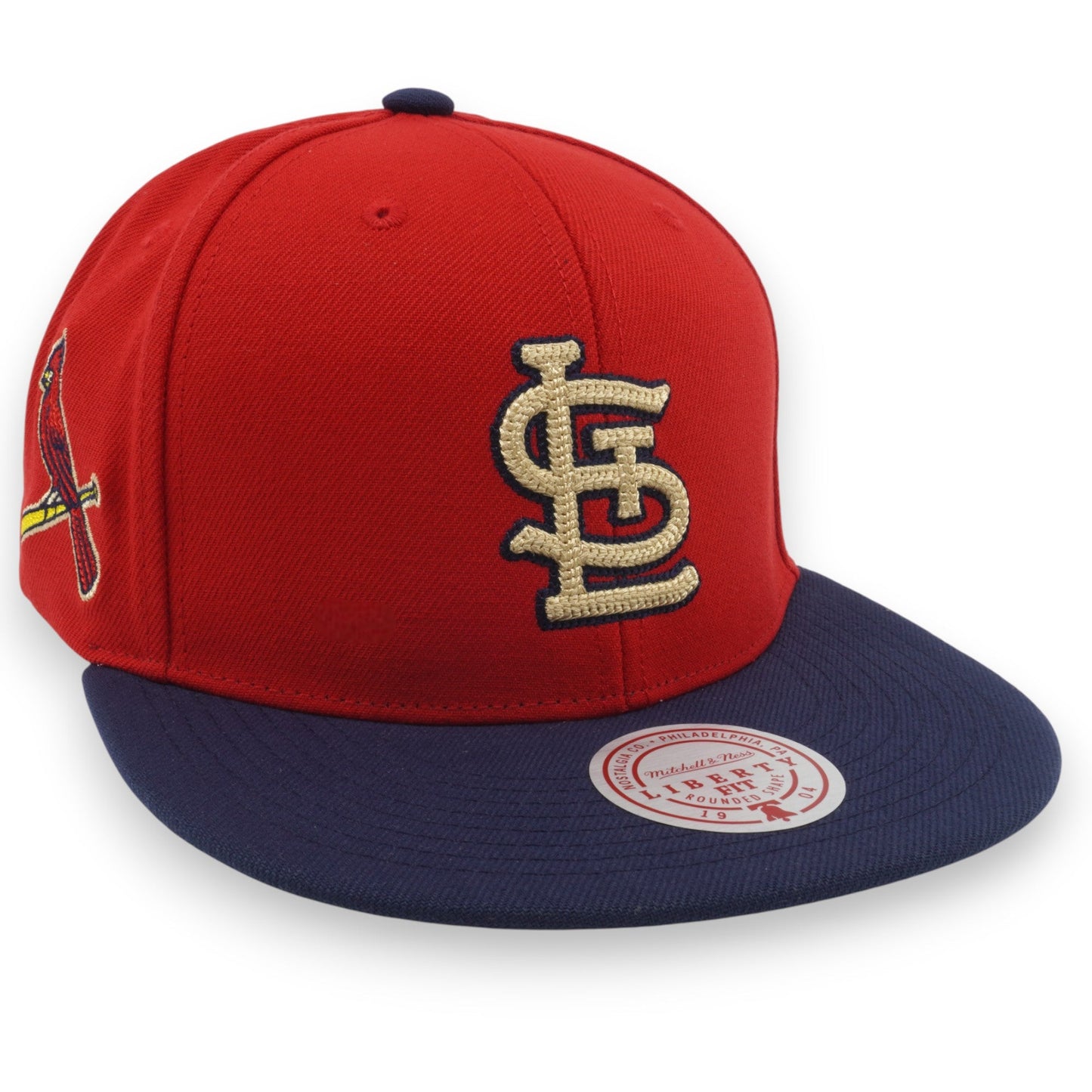 Men's Mitchell & Ness MLB Jump Off Snapback Cardinals - Red