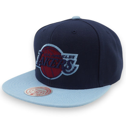Mitchell & Ness Men's NBA Skyberry Cobbler Snapback Lakers Blue