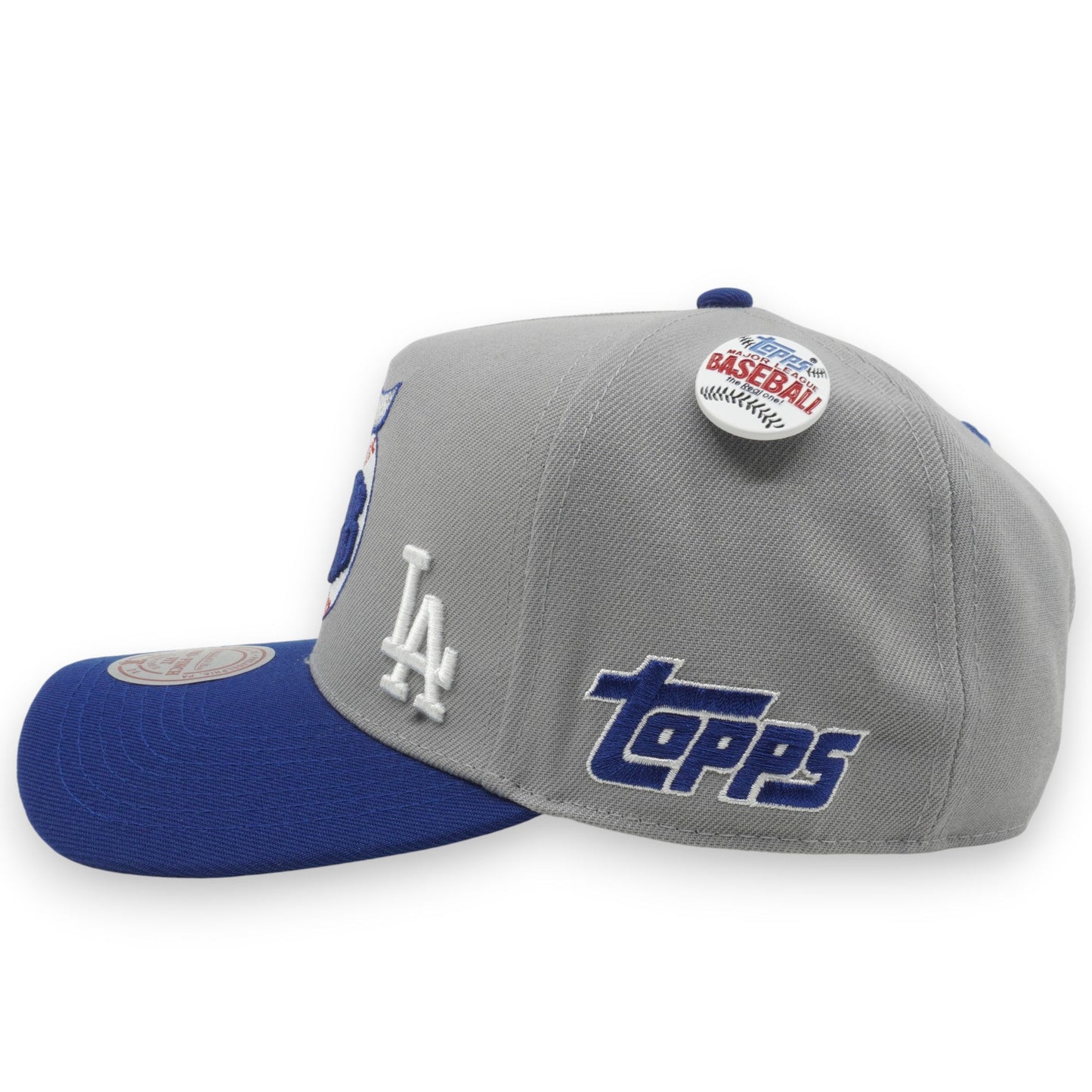 Men's Mitchell & Ness MLB Team Ball Pro Snapback Dodgers - Grey