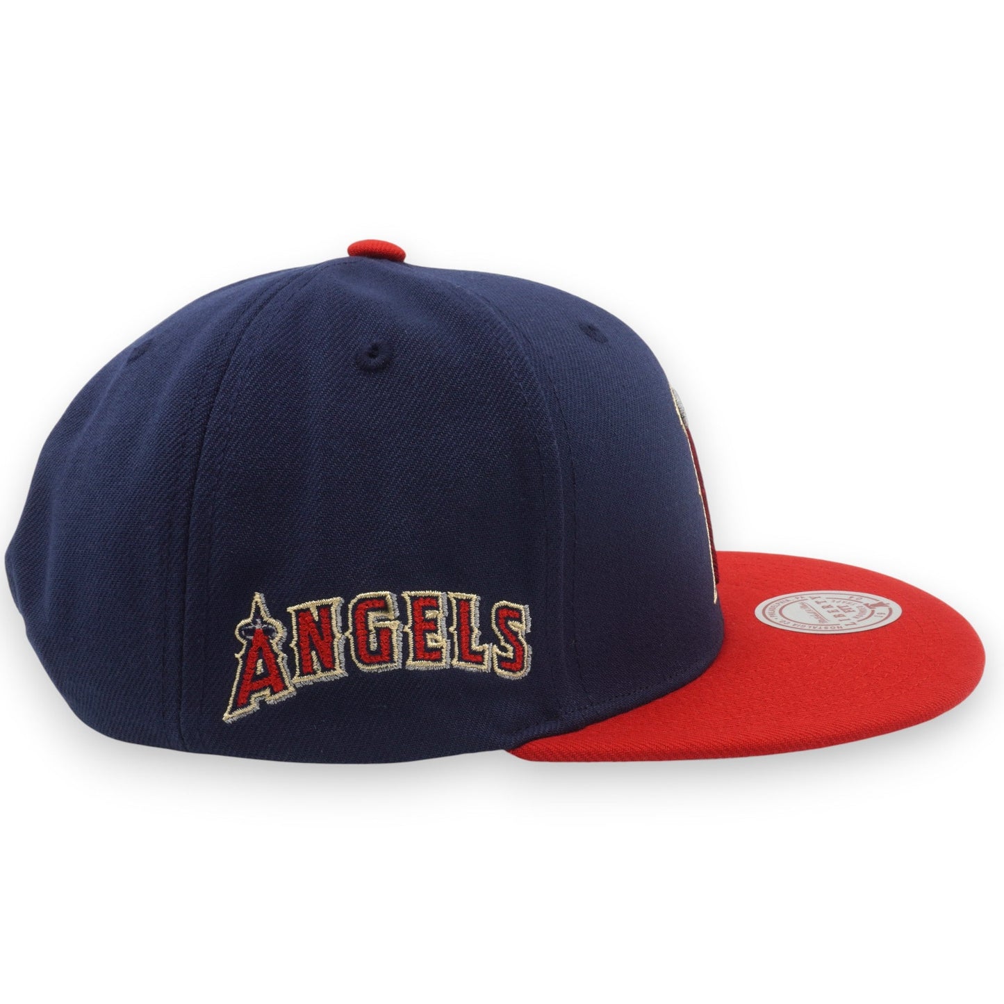 Men's Mitchell & Ness MLB Jump Off Snapback Angels - Navy