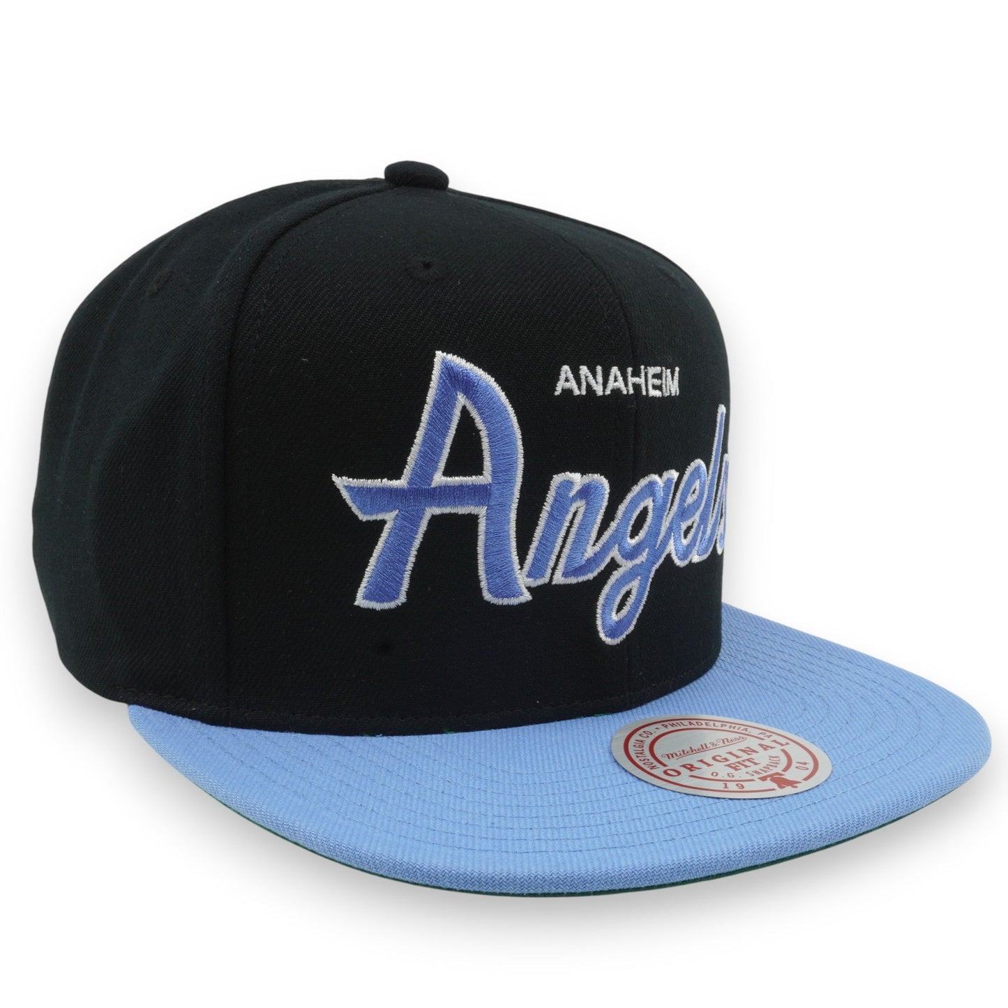 Men's Mitchell & Ness MLB Evergreen Script Snapback Coop Angels