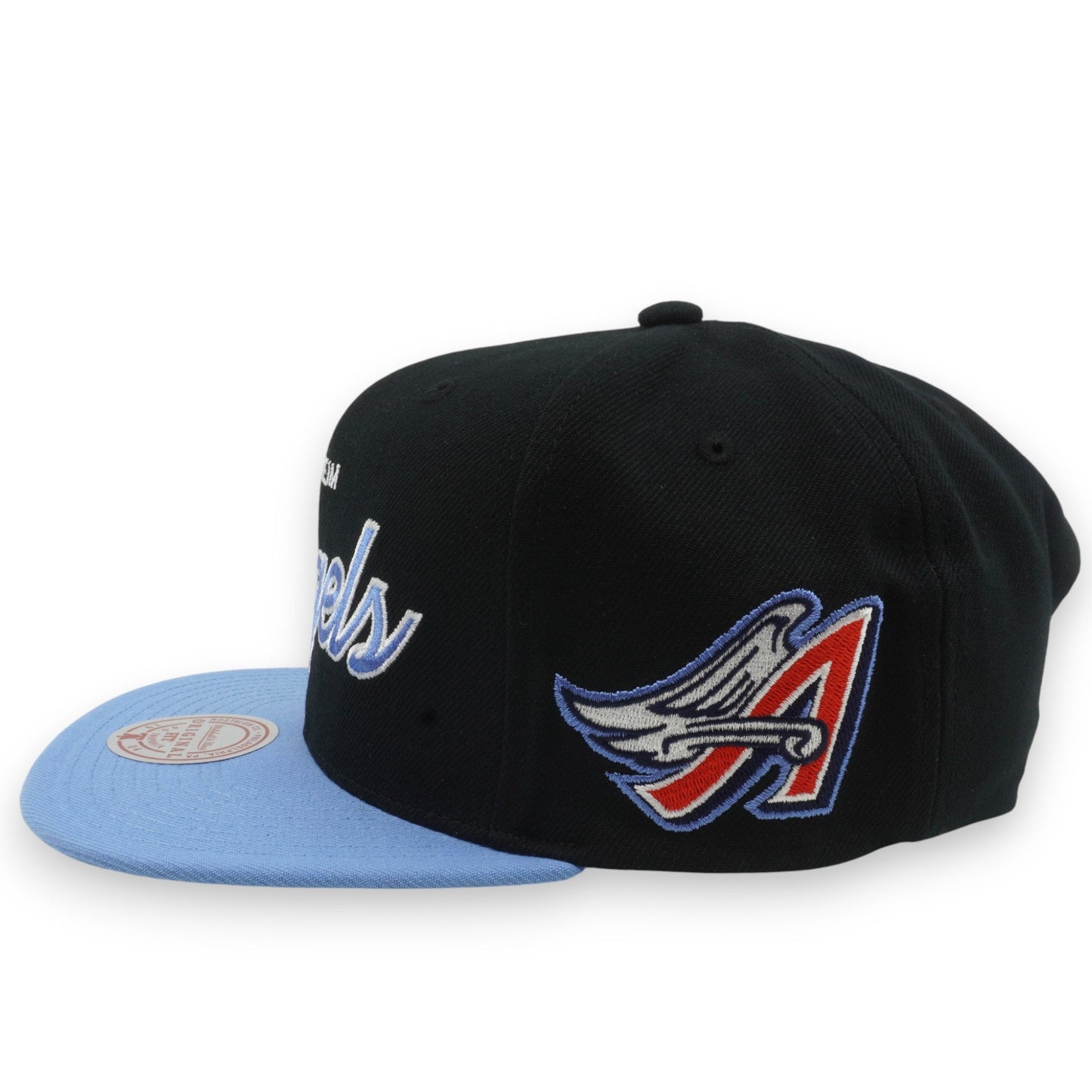 Men's Mitchell & Ness MLB Evergreen Script Snapback Coop Angels