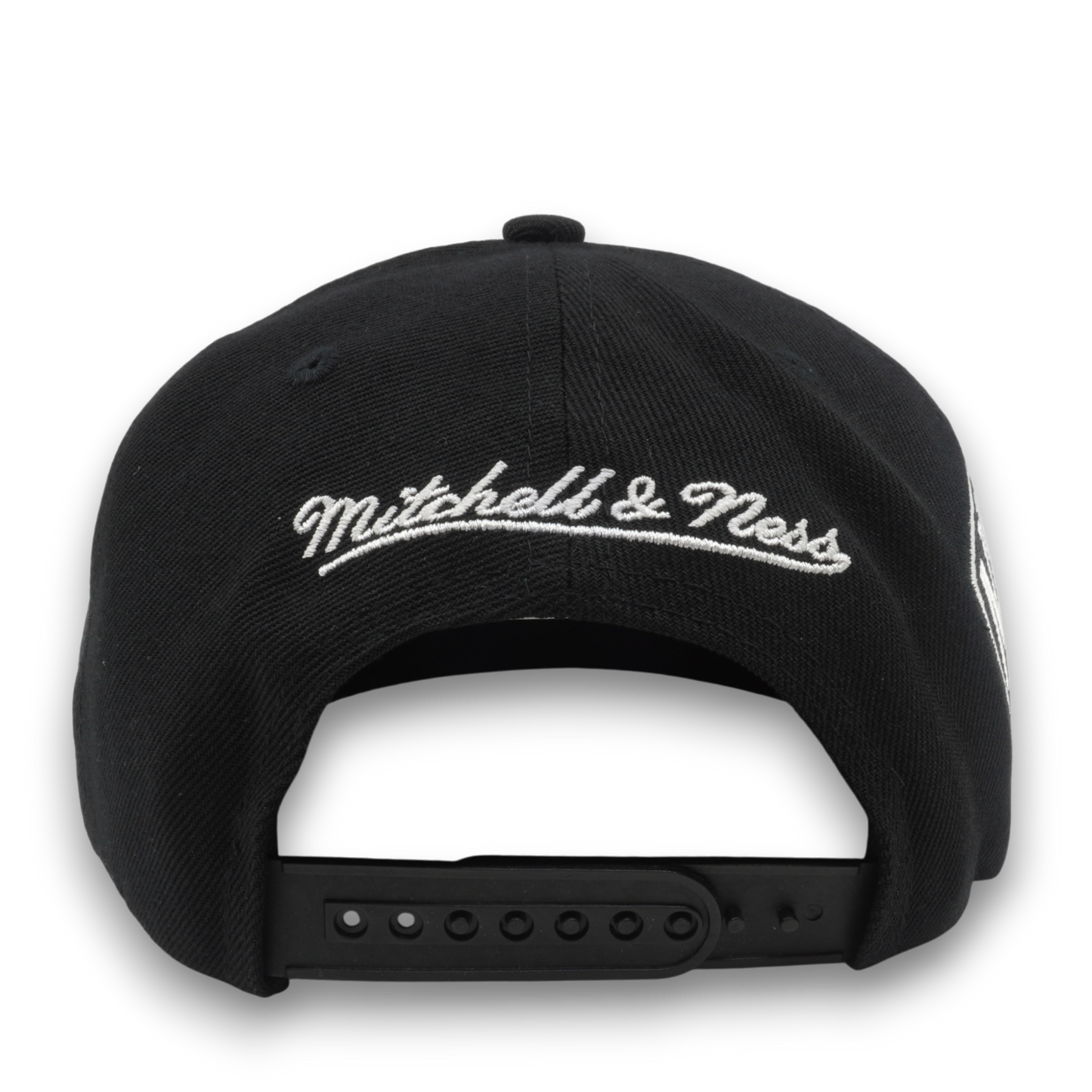 Men's Mitchell & Ness NBA Landed Snapback Nets - Black