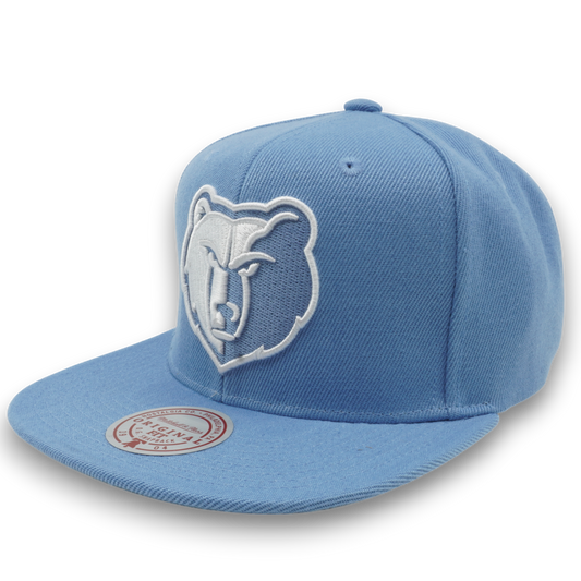 Mitchell & Ness Men's NBA Back To Basics Snapback Grizzlies Blue