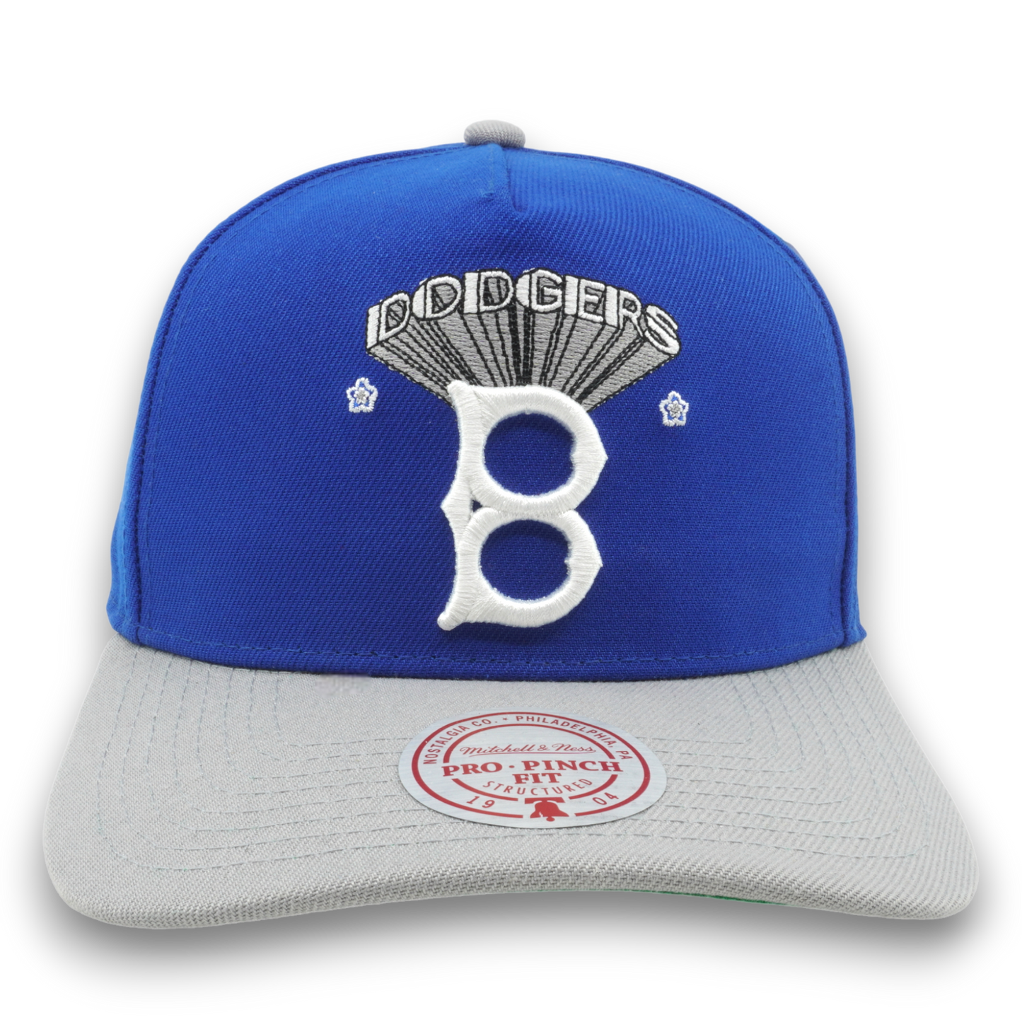 Men's Mitchell & Ness MLB Team Star Pro Snapback Coop Dodgers - Blue