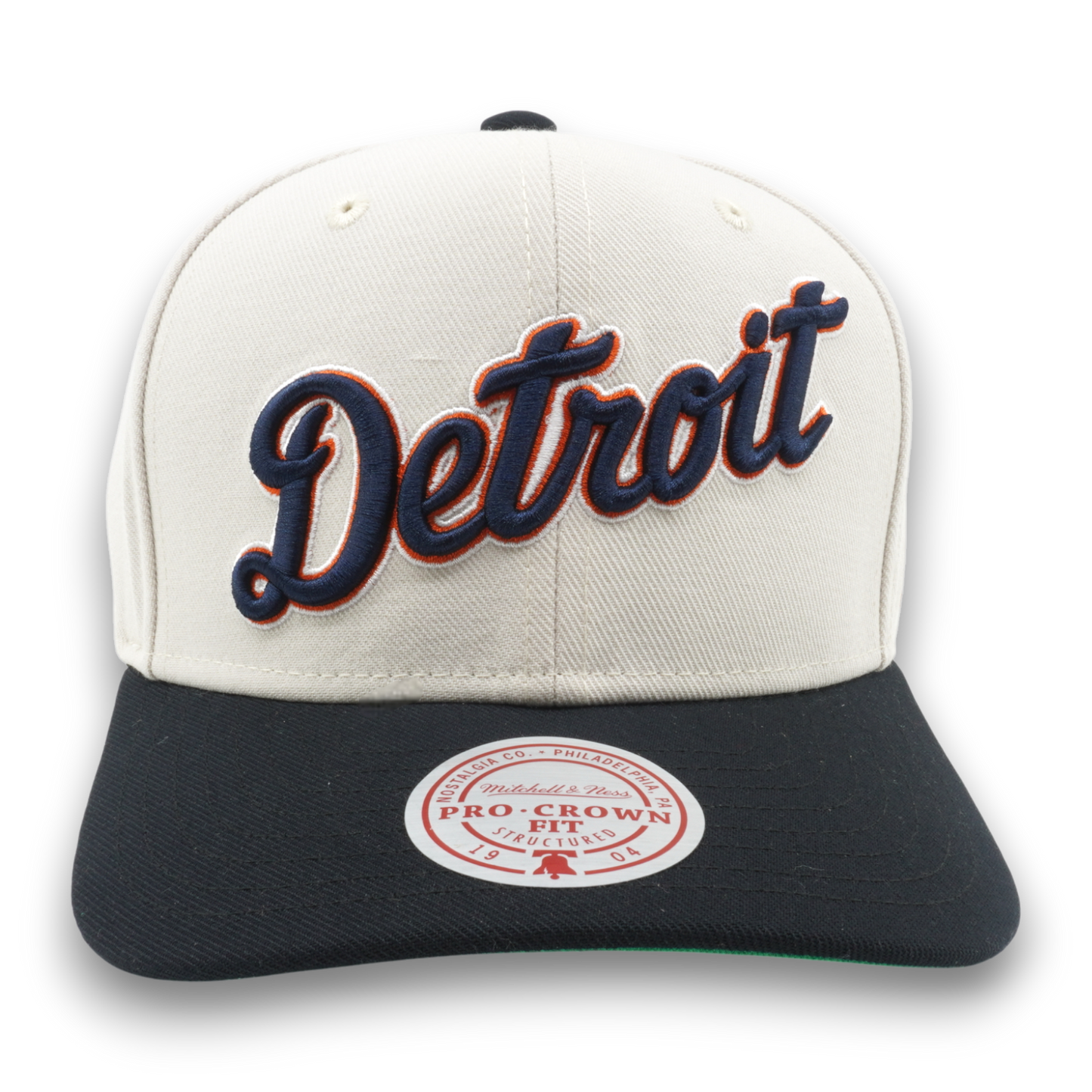 Men's Mitchell & Ness MLB Off Word Pro Snapback Tigers