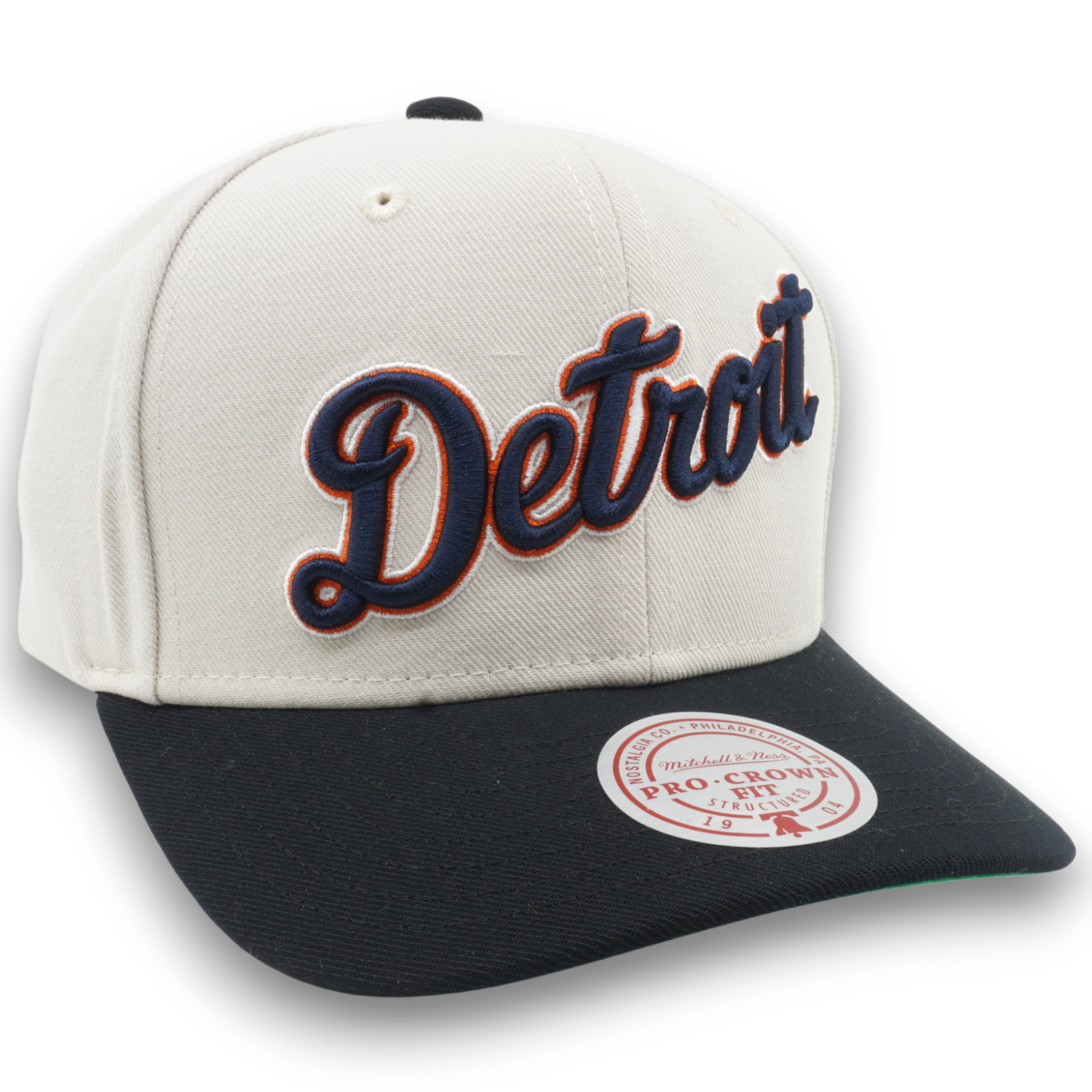 Men's Mitchell & Ness MLB Off Word Pro Snapback Tigers