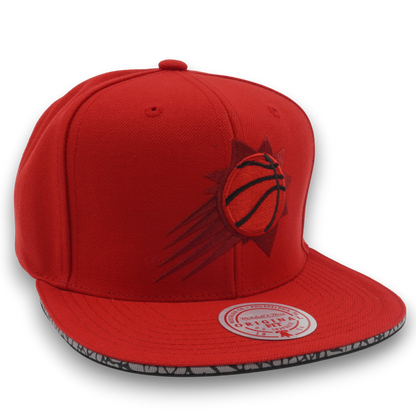 Mitchell & Ness Men's NBA Three Collection Snapback Suns Snapback Caps