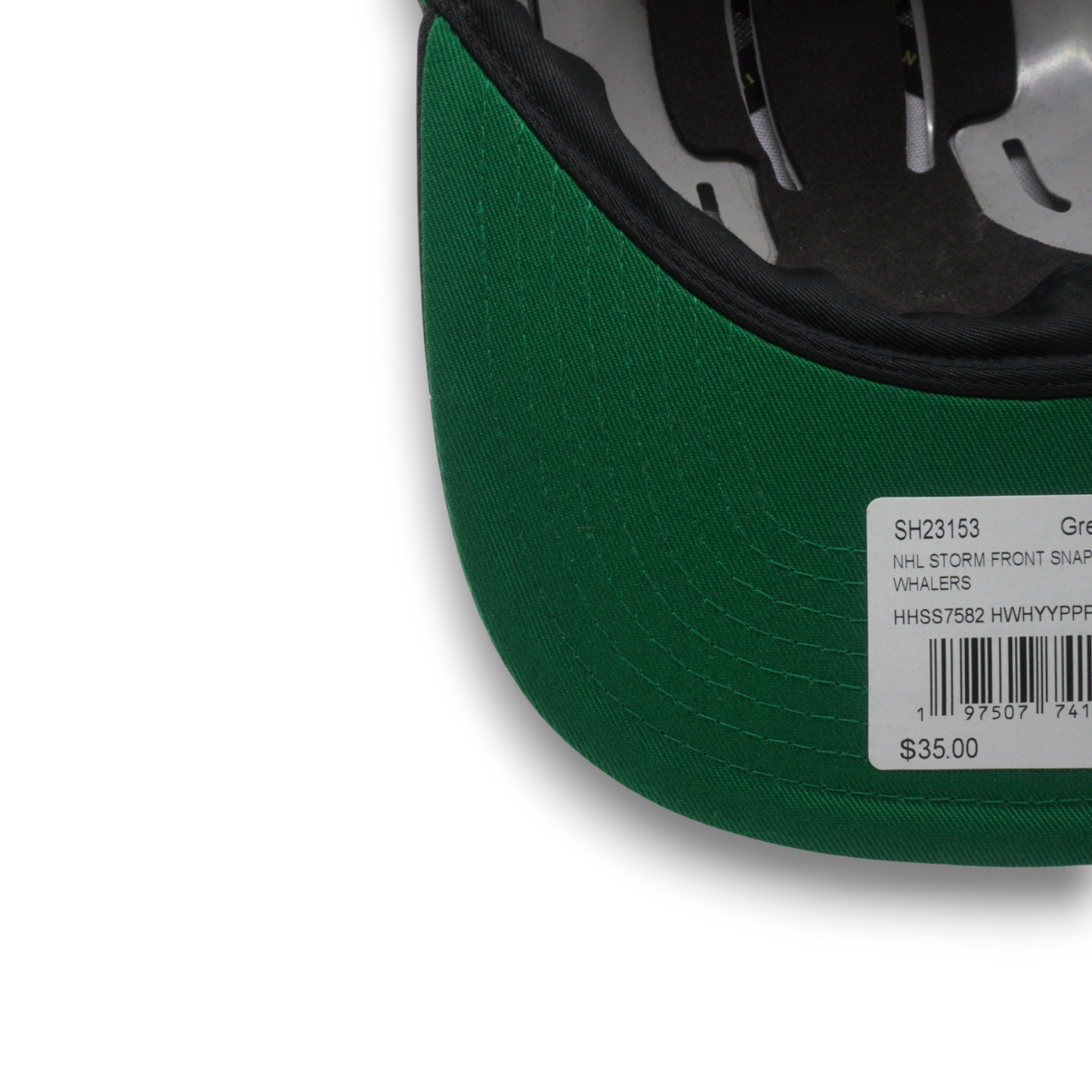 Men's Mitchell & Ness Nhl Storm Front Snapback Vntg Whalers - Grey