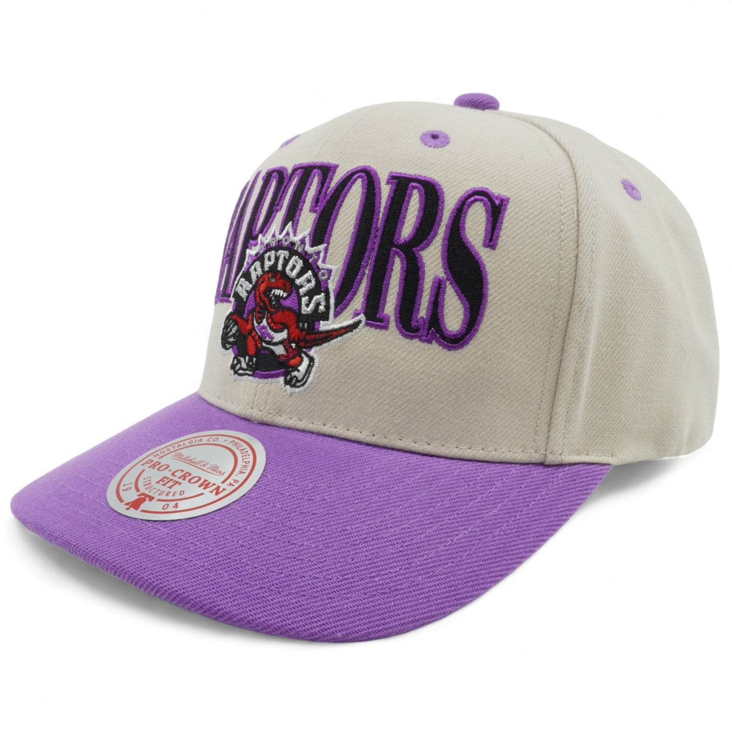 Men's Mitchell & Ness NBA Off With The Crown Snapback Hwc Raptors