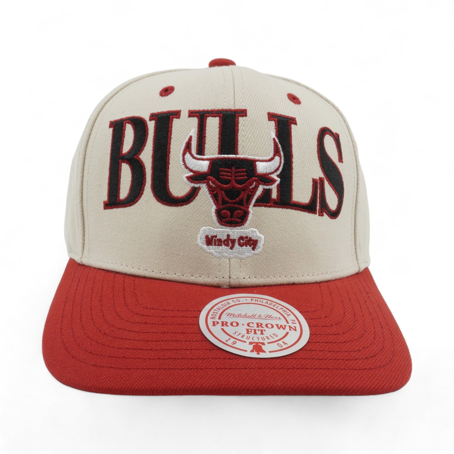 Men's Mitchell & Ness NBA Off With The Crown Snapback Hwc Bulls