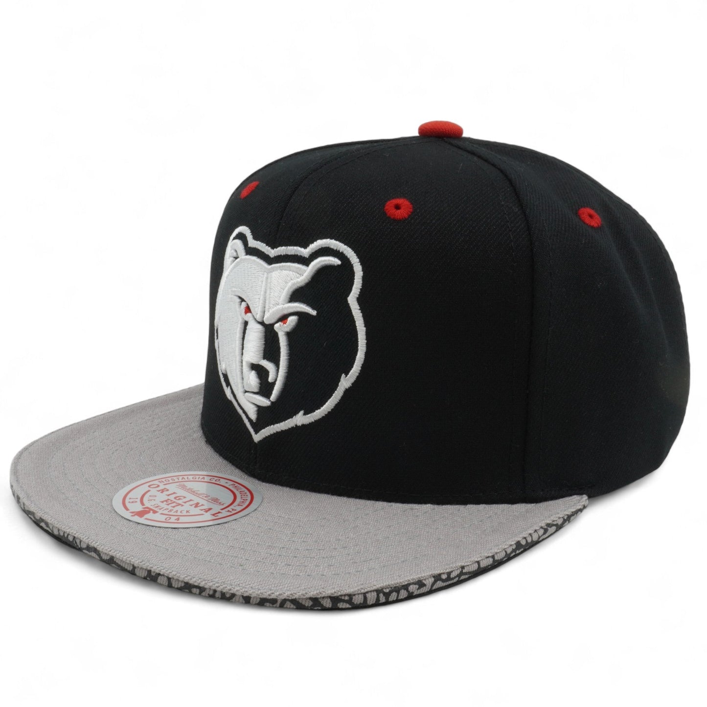 Men's Mitchell & Ness NBA Three Collection Snapback Grizzlies