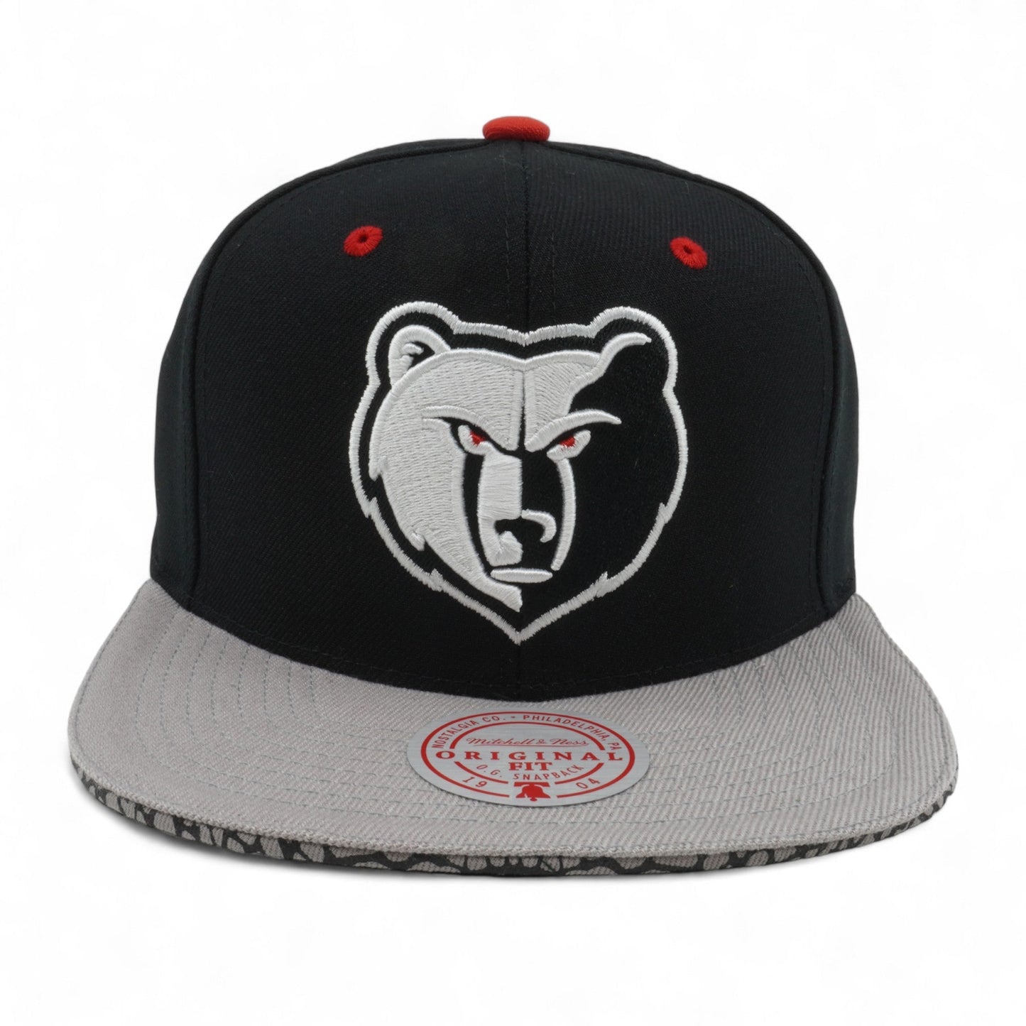 Men's Mitchell & Ness NBA Three Collection Snapback Grizzlies
