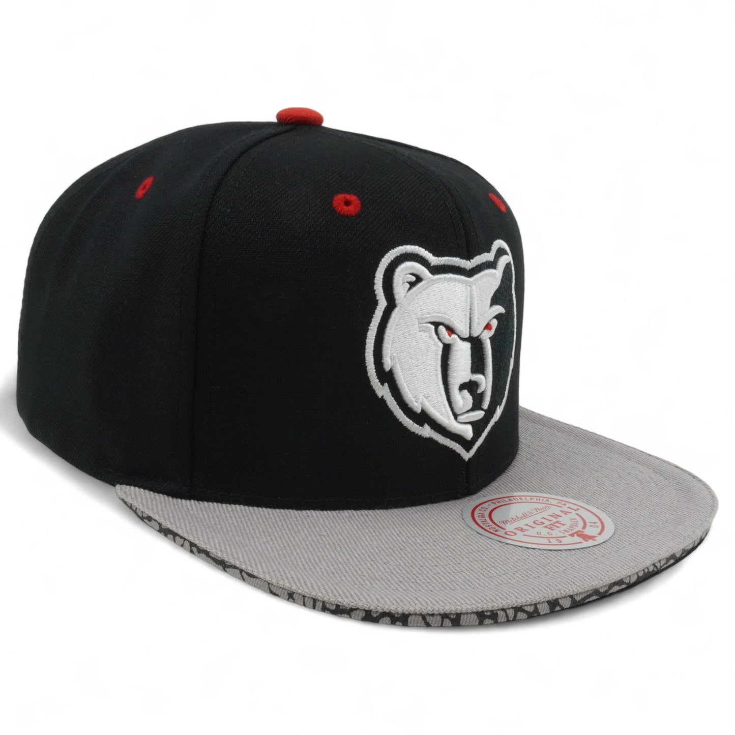 Men's Mitchell & Ness NBA Three Collection Snapback Grizzlies