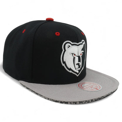 Mitchell & Ness Men's NBA Three Collection Snapback Grizzlies Snapback Caps