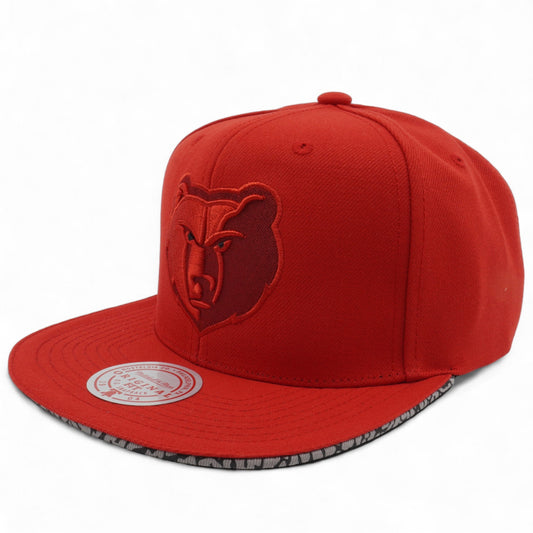 Mitchell & Ness Men's NBA Three Collection Snapback Grizzlies Snapback Caps