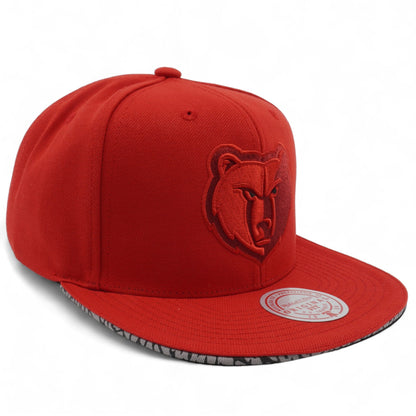 Mitchell & Ness Men's NBA Three Collection Snapback Grizzlies Snapback Caps