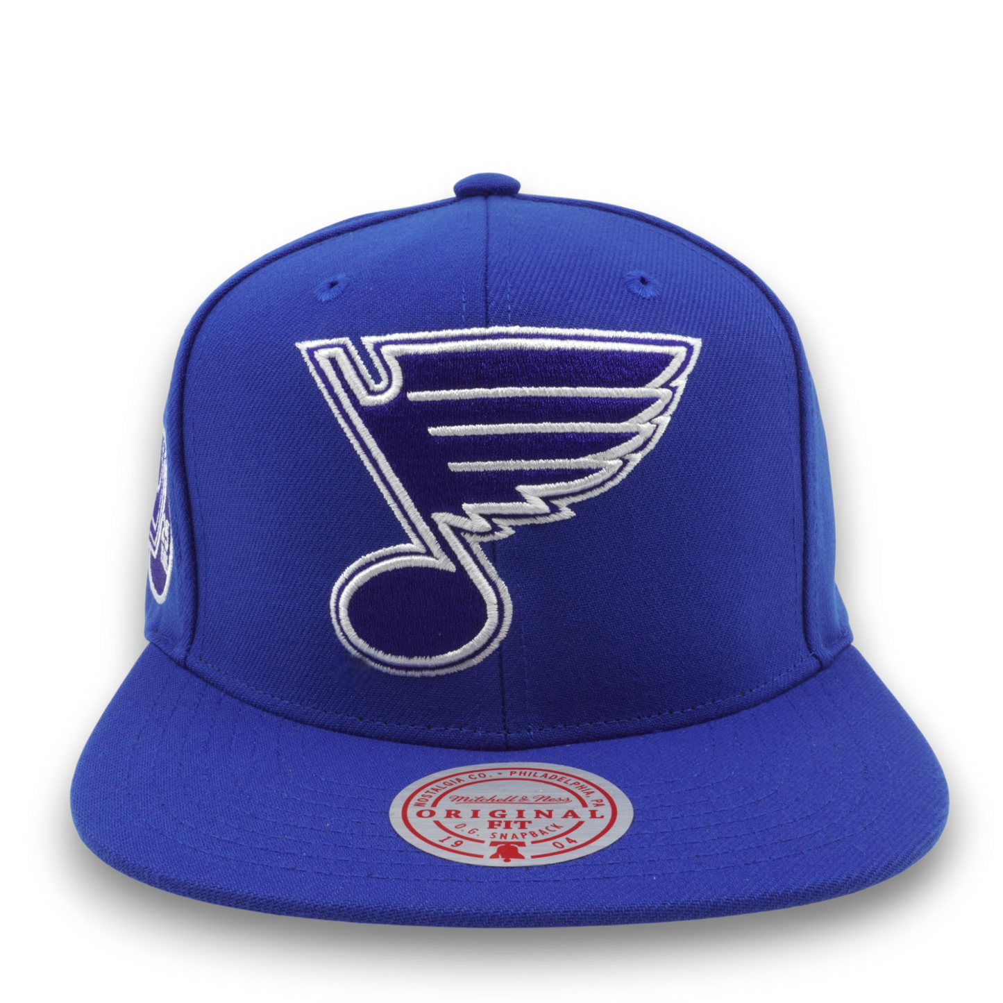 Men's Mitchell & Ness Nhl Back To Basics Snapback Blues - Blue