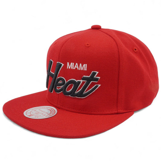 Mitchell & Ness Men's NBA Script Heat