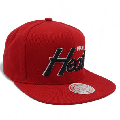 Mitchell & Ness Men's NBA Script Heat