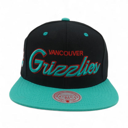 Mitchell & Ness Men's NBA Script Pop Snapback Grizzlies Snapback Caps