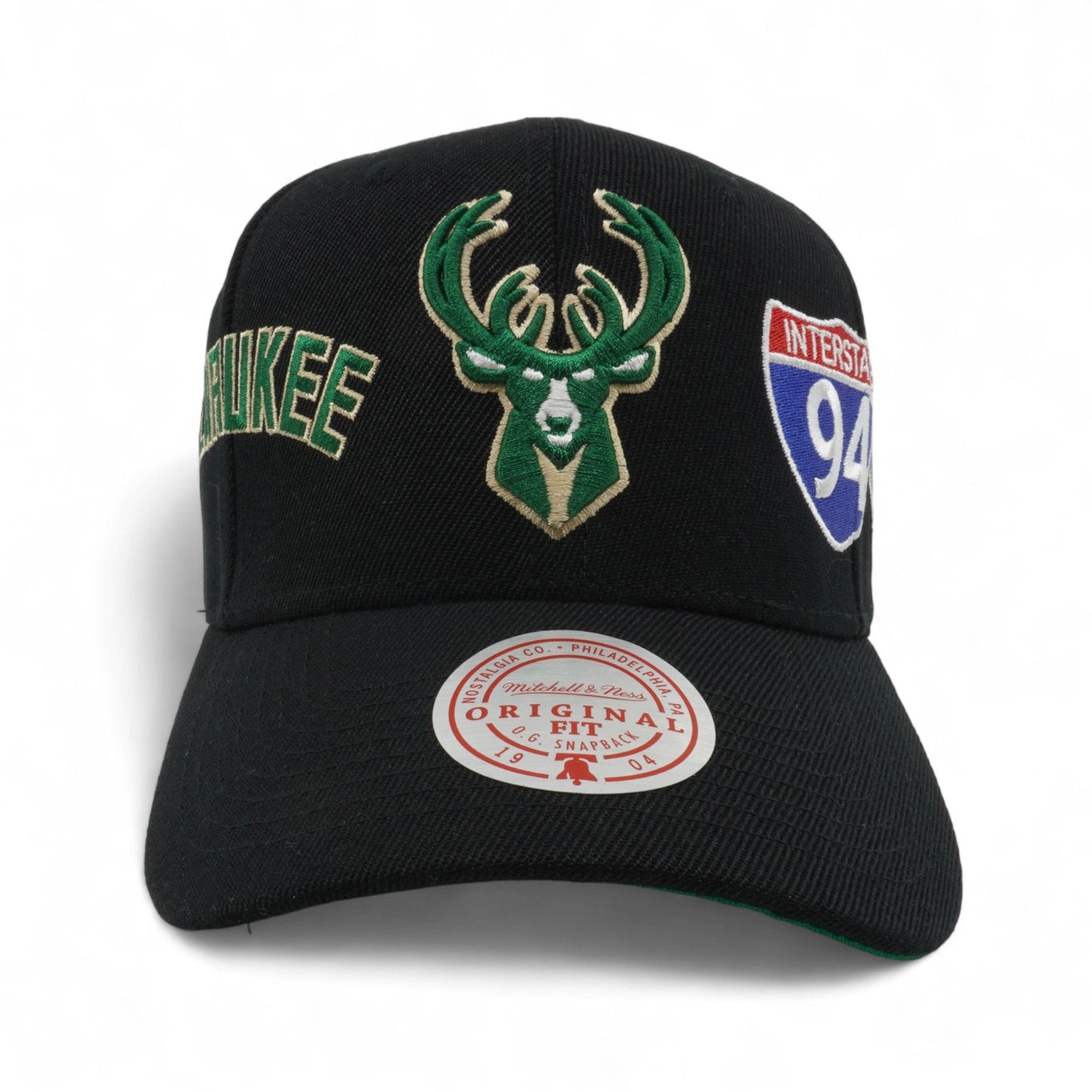 Mitchell & Ness Men's NBA Hyper Local Pro Crown Bucks