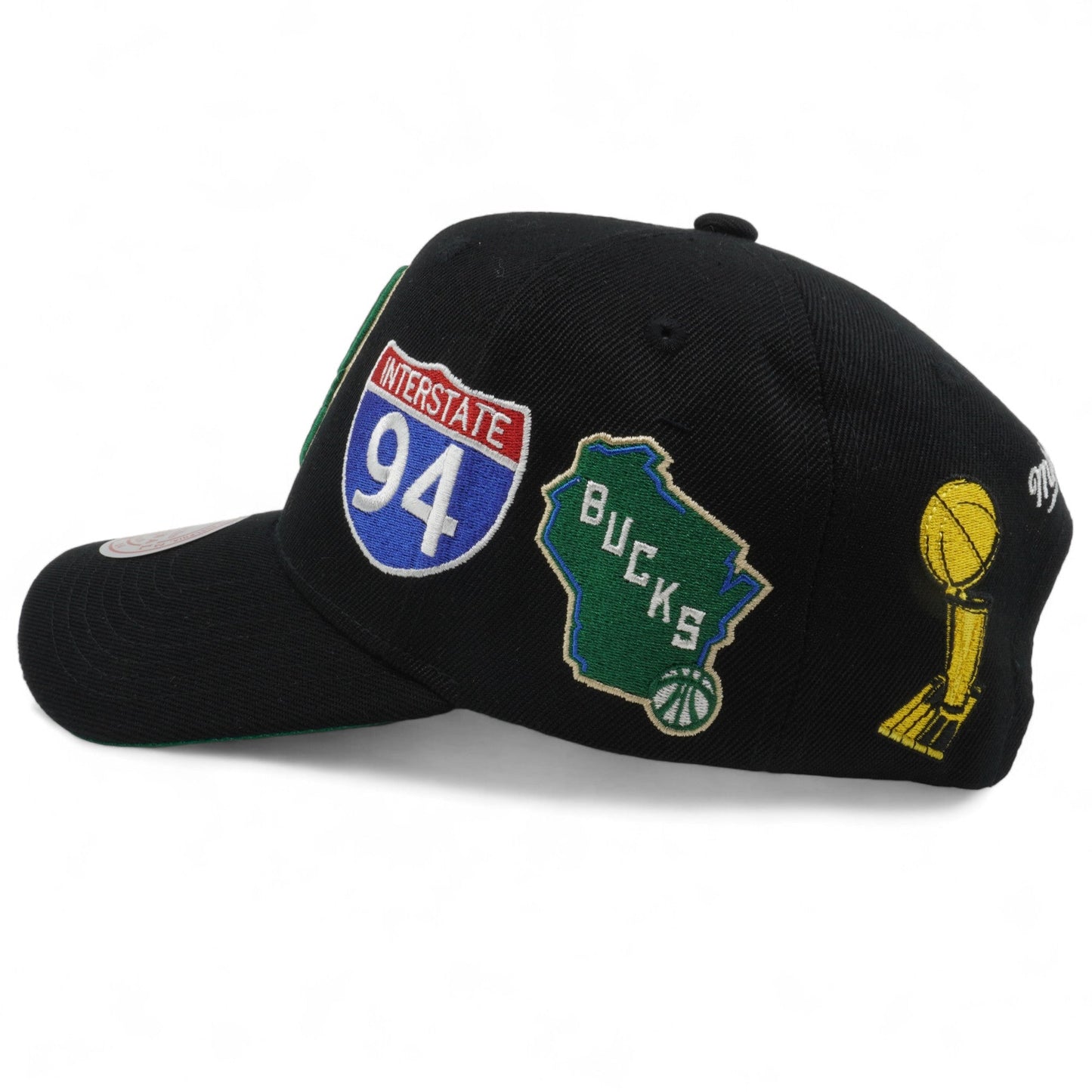 Mitchell & Ness Men's NBA Hyper Local Pro Crown Bucks