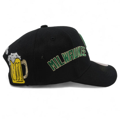 Mitchell & Ness Men's NBA Hyper Local Pro Crown Bucks