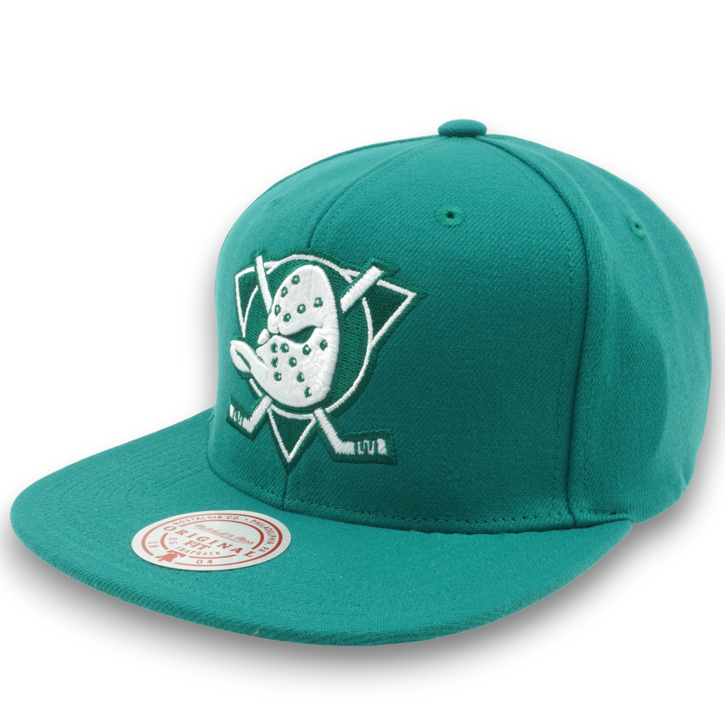 Men's Mitchell & Ness Nhl Back To Basics Snapback Vntg Ducks - Teal