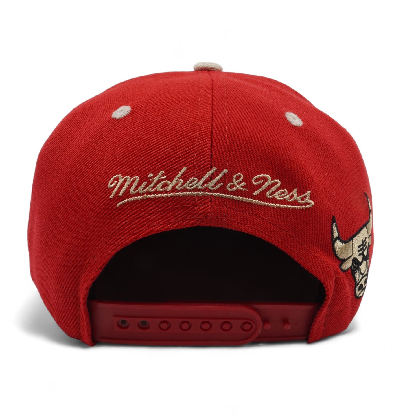 Men's Mitchell & Ness NBA Dtlr Script Snapback Bulls