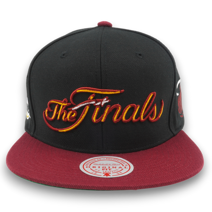 Mitchell & Ness Men's NBA The Finals Snapback Heat Snapback Caps