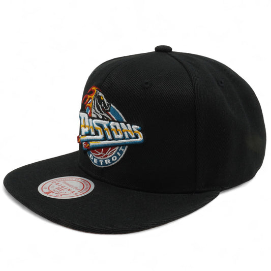 Men's Mitchell & Ness NBA All Love Snapback Hwc Pistons