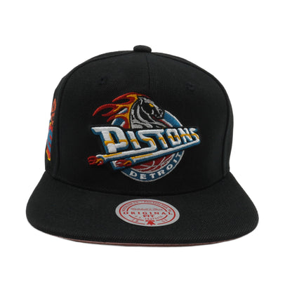 Mitchell & Ness Men's NBA All Love Snapback Hwc Pistons Snapback Caps