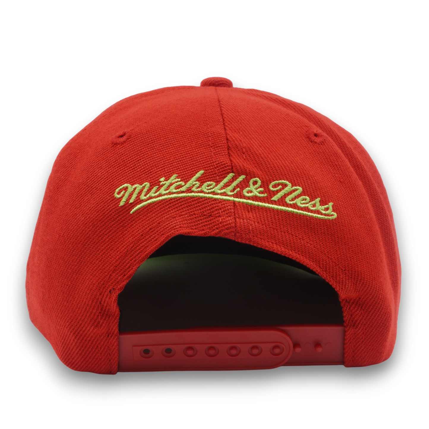 Men's Mitchell & Ness NBA Reverse Candy Apple Snapback Hwc Bucks
