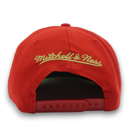 Mitchell & Ness Men's NBA Reverse Candy Apple Snapback Hwc Bucks Snapback Caps