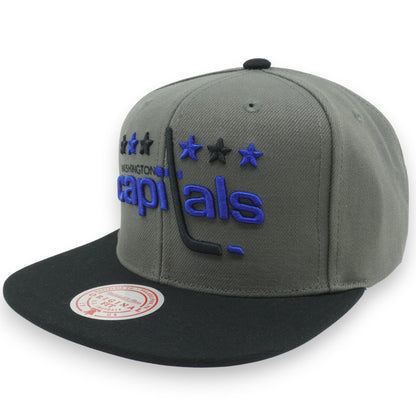 Mitchell & Ness Men's NHL Storm Front Snapback Vntg Capitals Snapback Caps