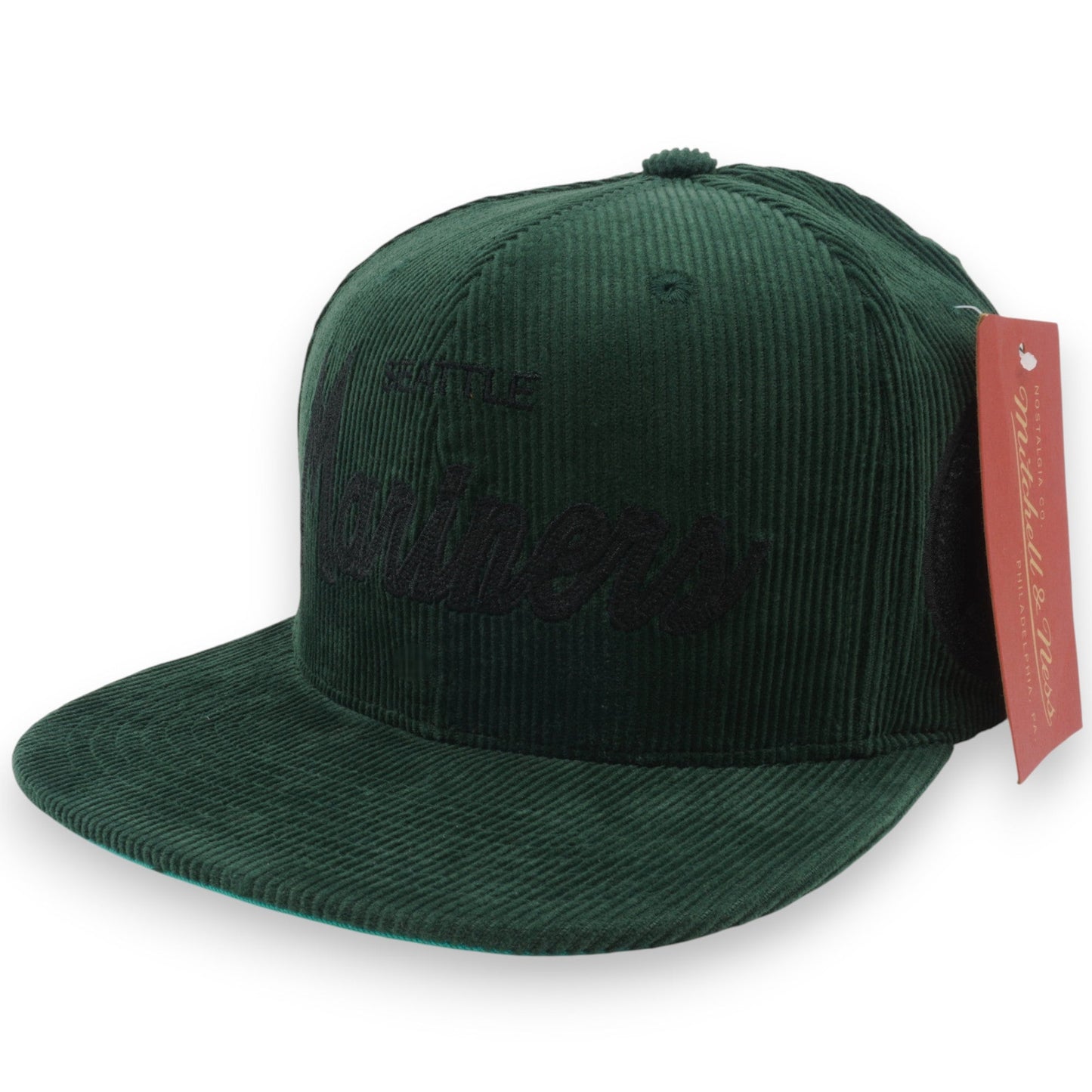 Mitchell & Ness Men's MLB Cord Snapback Coop Mariners