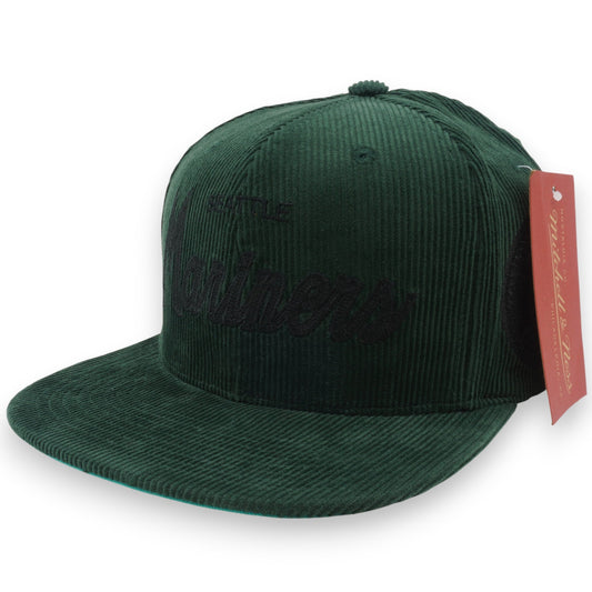 Mitchell & Ness Men's MLB Cord Snapback Coop Mariners